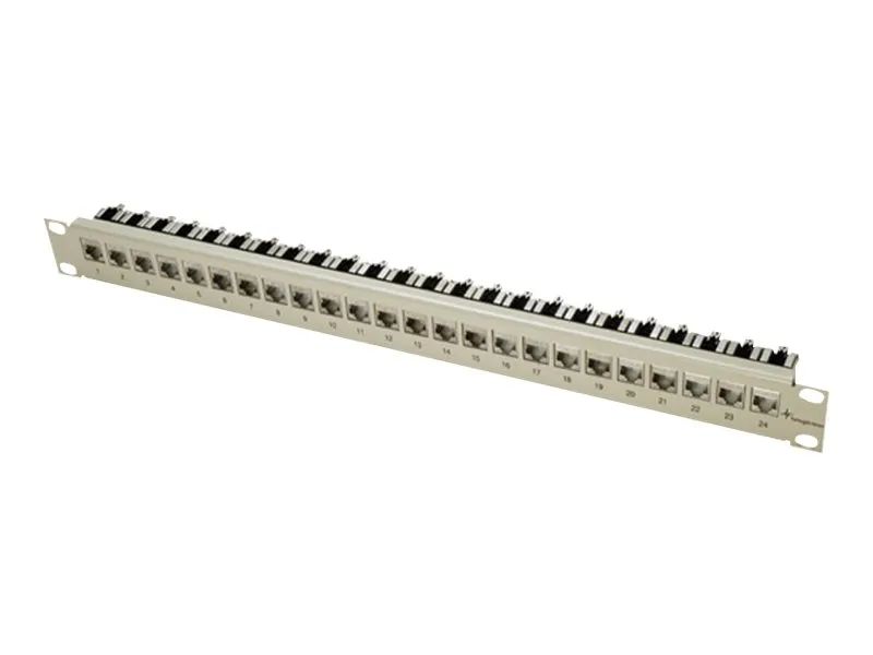 Telegärtner Karl Gärtner Telegärtner – Patch Panel – RJ – 45 X 24 – Hellgrau – 1U – 48.3 cm (19″)