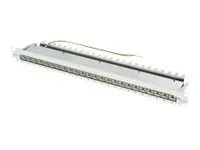 Telegärtner Karl Gärtner Telegärtner MPP24 – HS – Patch Panel – CAT 6a – STP – RJ – 45 X 24 – Hellgrau, RAL 7035 – 1U – 48.3 cm (19″)