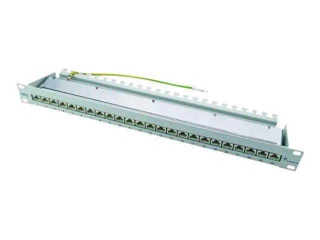 Telegärtner Karl Gärtner Telegärtner MPP24 – HS K – Patch Panel – CAT 6a – STP – RJ – 45 X 24 – Schwarz – 1U – 48.3 cm (19″)