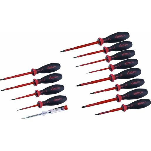 Cimco SCHRAUBENDREHER – SORT.13TEILIG / CIMCO 11 7000 117000
