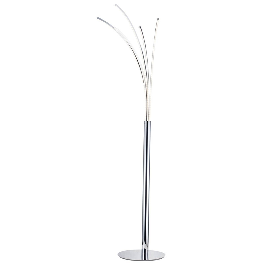POCOline Stehlampe Palmier
Chrom Metall H: ca. 180 cm 5 Brennstellen