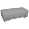 POCO Hocker hellgrau B/H/T: ca. 141x41x66 cm