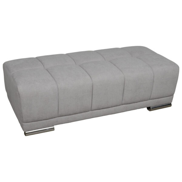 POCO Hocker hellgrau B/H/T: ca. 141x41x66 cm