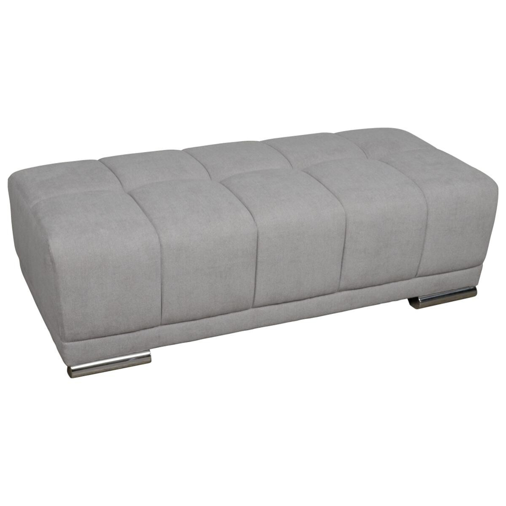 POCO Hocker hellgrau B/H/T: ca. 141x41x66 cm