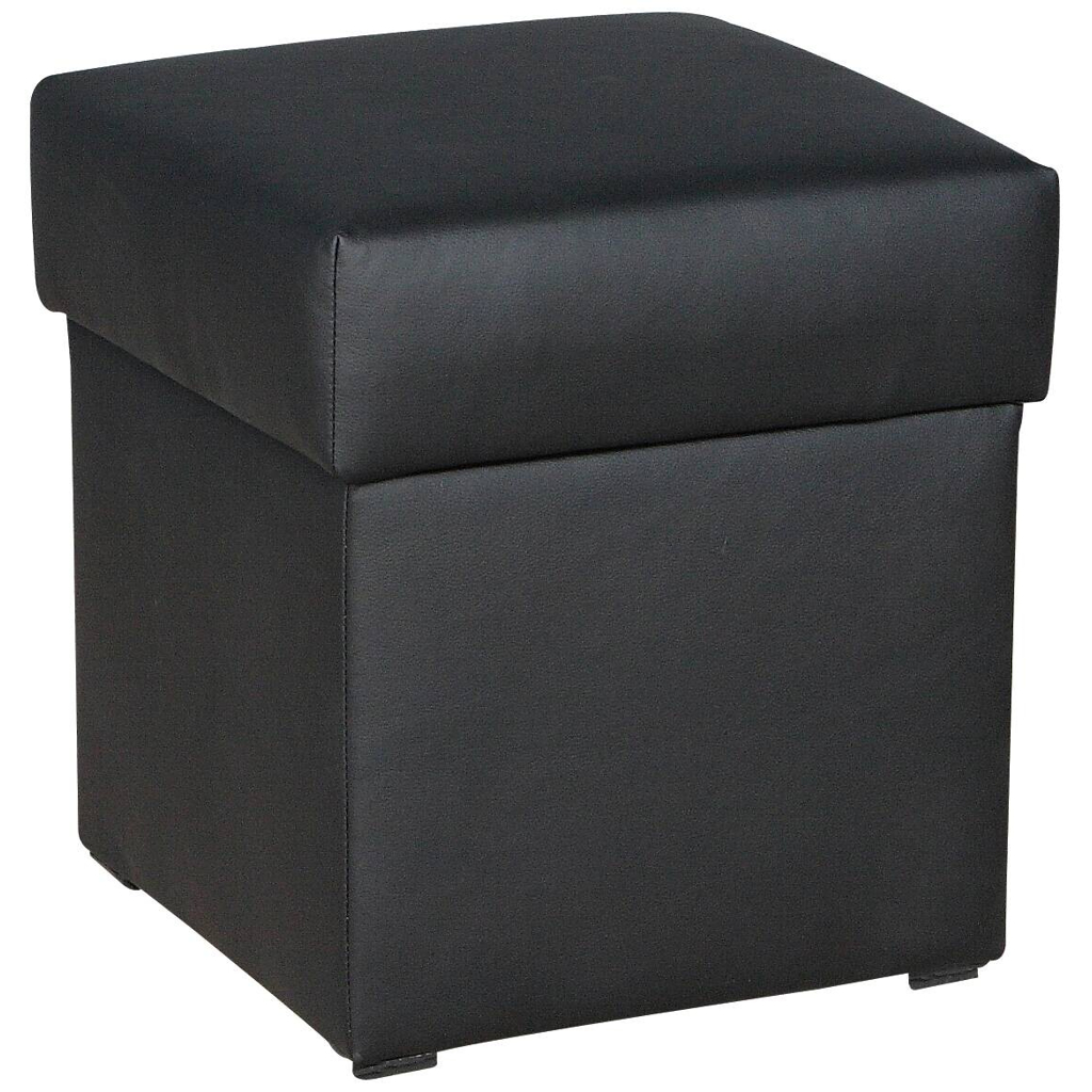 POCO Hocker Anca schwarz B/H/T: ca. 41x43x42 cm