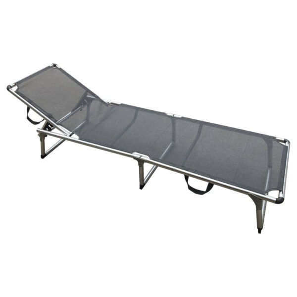 POCOline Sonnenliege silber Alu B/H/L: ca. 56x25x186 cm POCOline Sonnenliege silber Alu B/H/L: ca. 56x25x186 cm