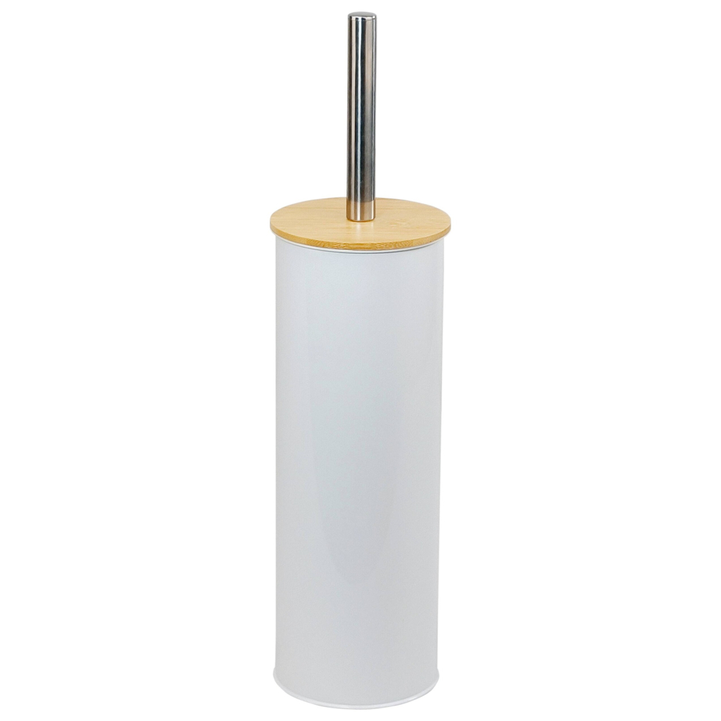 POCOline WC-Garnitur Nordic White weiß Edelstahl