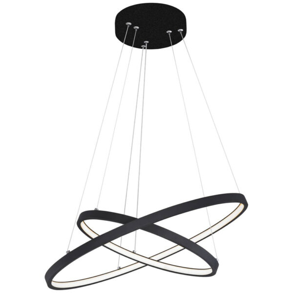 4025442264311 POCOline Pendelleuchte Agneta
schwarz Metall Kunststoff D: ca. 50 cm