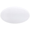 GLOBO Smarte Deckenleuchte Sayama weiß Opal Metall Acryl H/D: ca. 8x40 cm