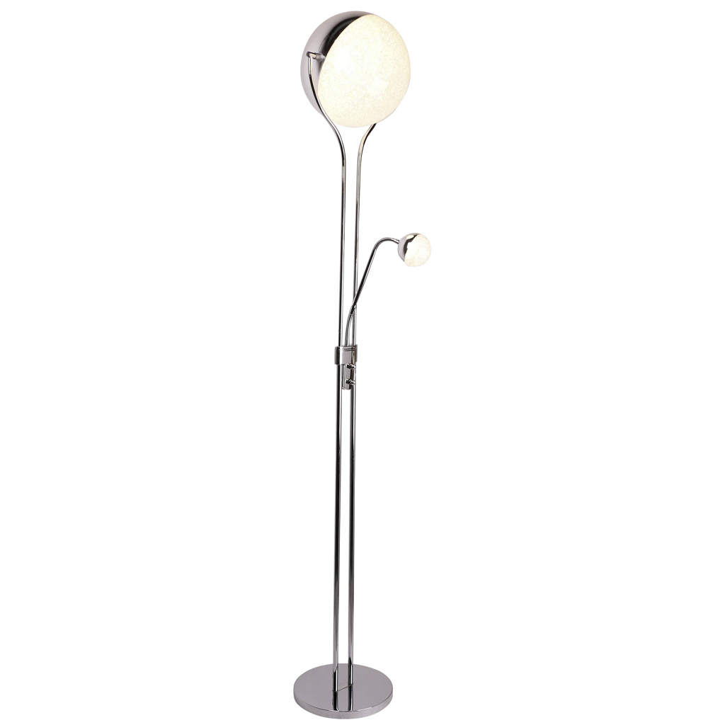 Reality Stehlampe Kris
Chrom weiß Metall H: ca. 180 cm