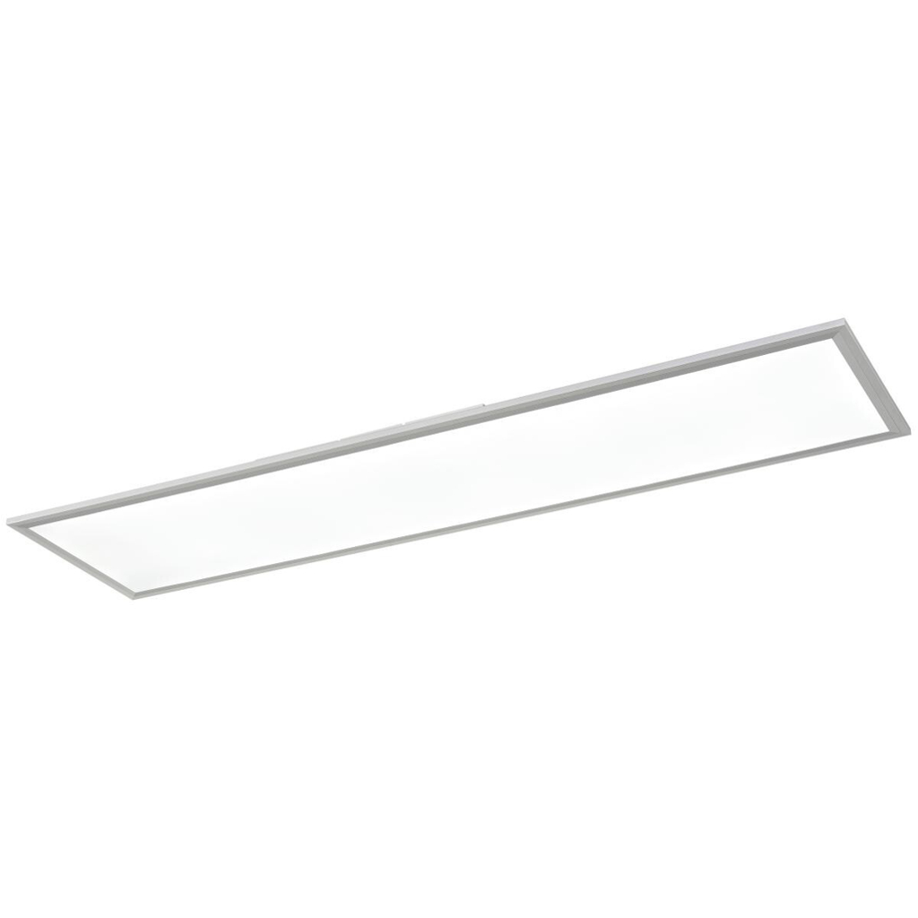 POCOline Deckenpanel Plano weiß silber Kunststoff Aluminium B/H/L: ca. 30x7x120 cm
