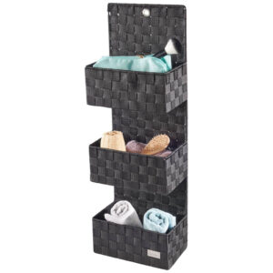 POCOline Wandkorb schwarz Nylon B/H/L: ca. 25x75x15 cm