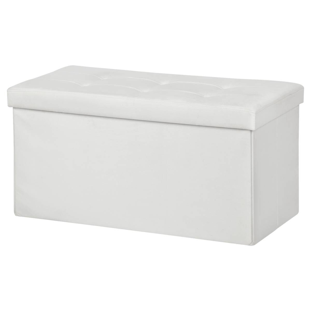 POCOline Sitzbank weiß B/H/L: ca. 38x38x76 cm