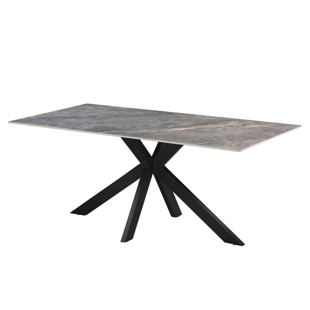 POCO Esstisch Viktoria grau B/H/T: ca. 180x76x90 cm