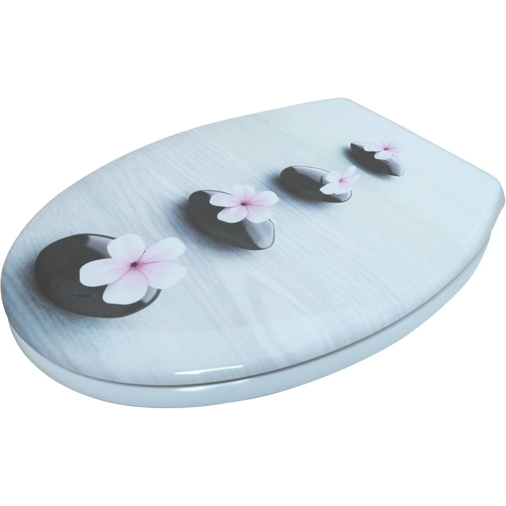 POCOline WC-Sitz Zen Flower Duroplast