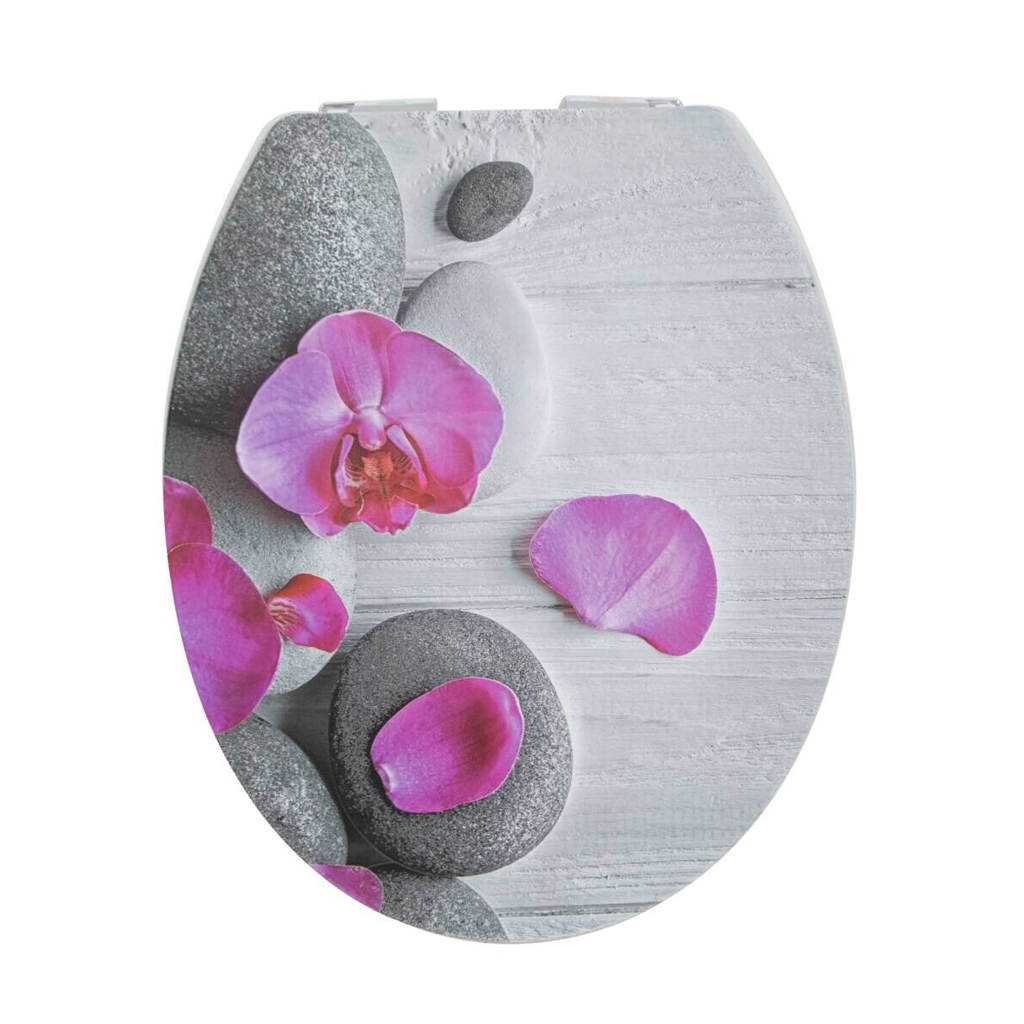 POCOline WC-Sitz Orchidee Duroplast