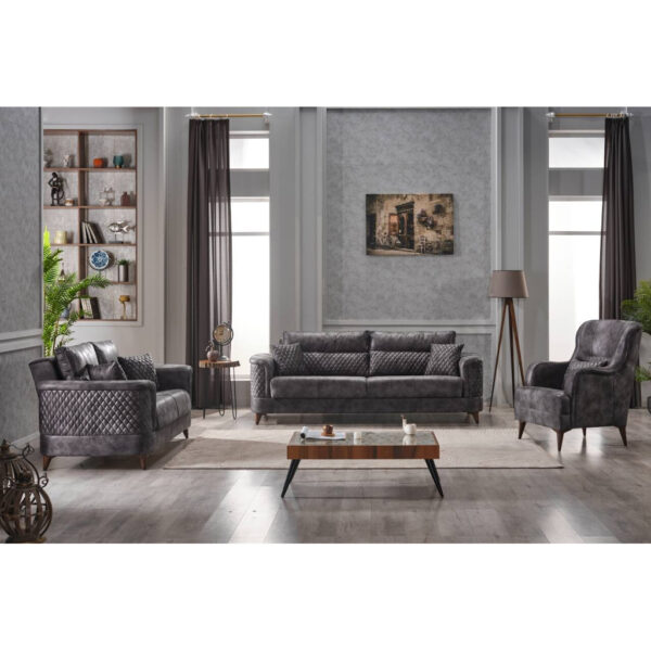 POCO Sofa 3-2-1 anthrazit POCO Sofa 3-2-1 anthrazit