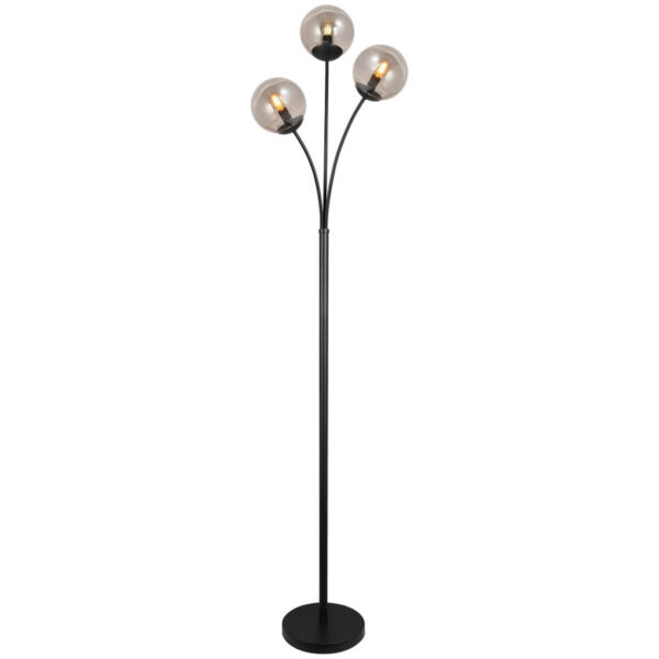 POCOline Stehlampe Space
schwarz Glas B/H/T: ca. 37x180x37 cm E14 3 Brennstellen