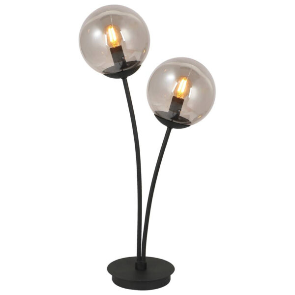 POCOline Tischleuchte Space
schwarz Glas B/H/T: ca. 15x60x32 cm E14 2 Brennstellen
