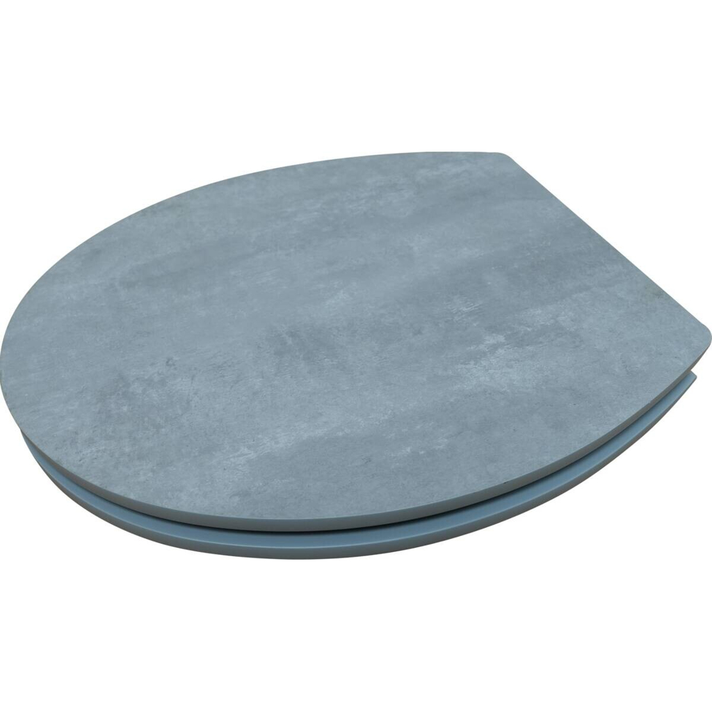 POCOline WC-Sitz Betonoptik MDF