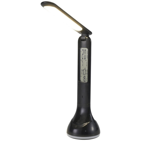 4025442315105 POCOline Tischleuchte Lena
schwarz Kunststoff H/D: ca. 26x9 cm 1 Brennstellen