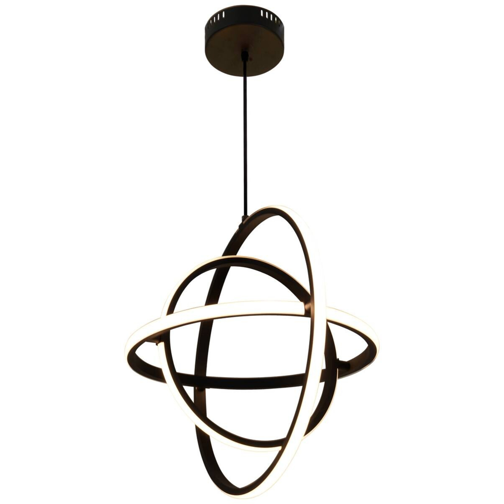 POCOline Pendelleuchte Rachel
schwarz Metall H/D: ca. 120×50 cm GU10 1 Brennstellen
