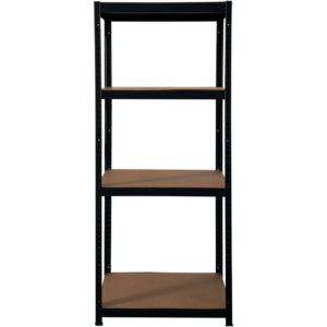 POCO Schwerlaststeckregal schwarz B/H/T: ca. 75x150x30 cm