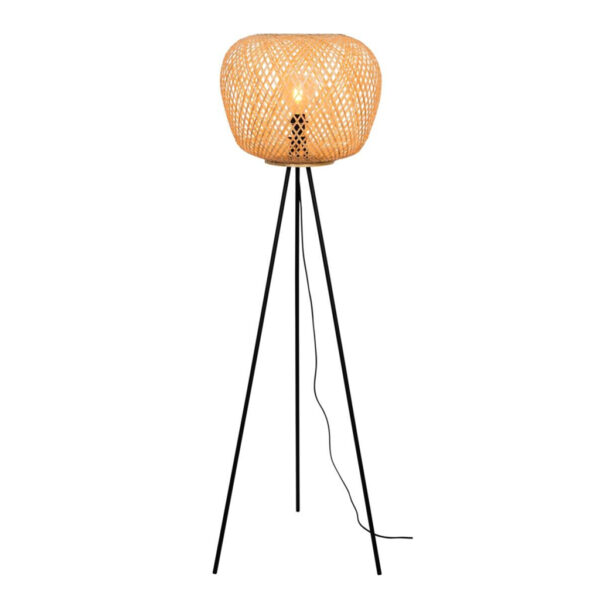 POCOline Stehlampe Bella
schwarz Metall H/D: ca. 160x35 cm E27 1 Brennstellen