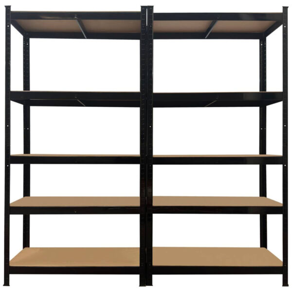 POCO Schwerlastregal 2erSet schwarz B/H/T: ca. 200x200x60 cm