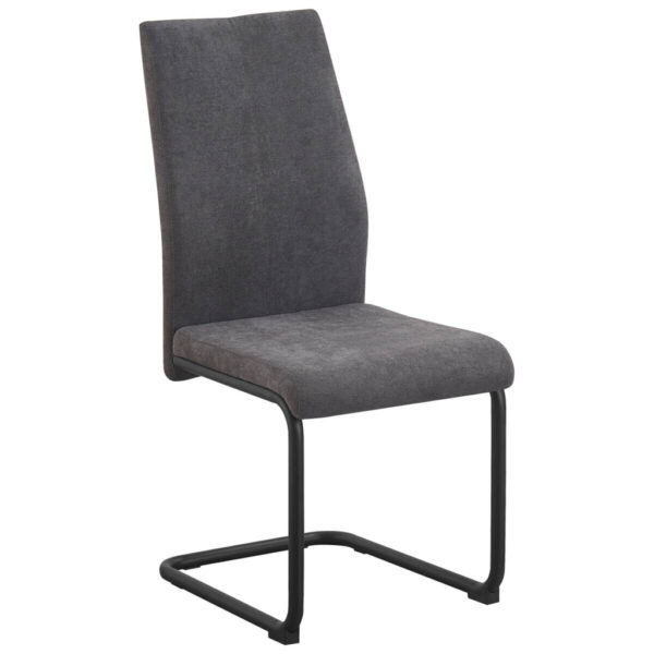 POCO Schwingstuhl Noemi grau Microfaser B/H/T: ca. 44x96x57 cm