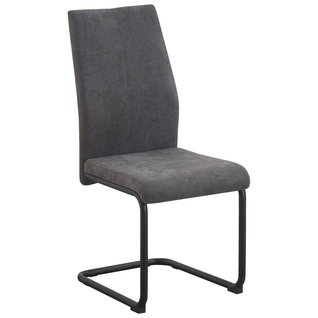 POCO Schwingstuhl Noemi grau Microfaser B/H/T: ca. 44x96x57 cm