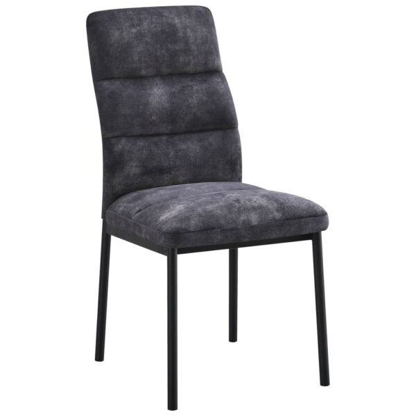 POCO Stuhl Daniel anthrazit Microfaser B/H/T: ca. 45x94x60 cm
