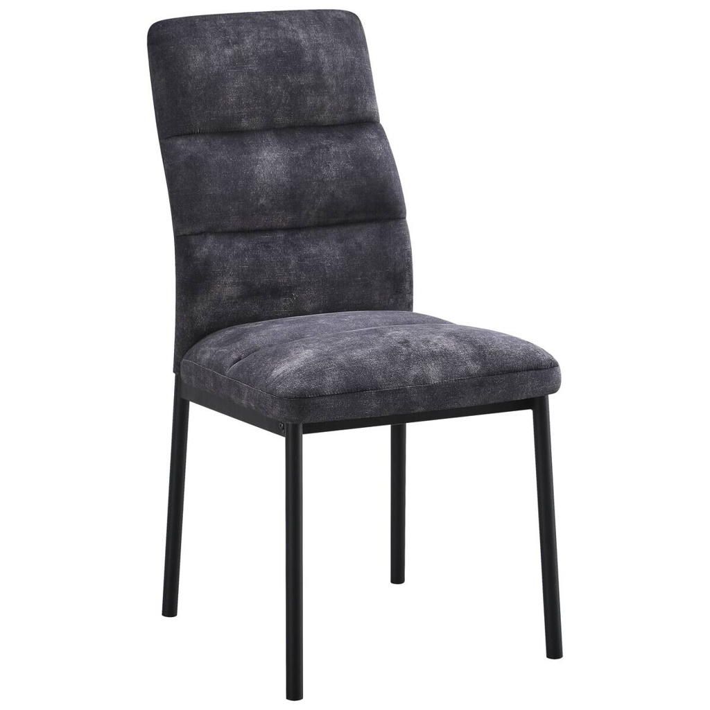 POCO Stuhl Daniel anthrazit Microfaser B/H/T: ca. 45x94x60 cm