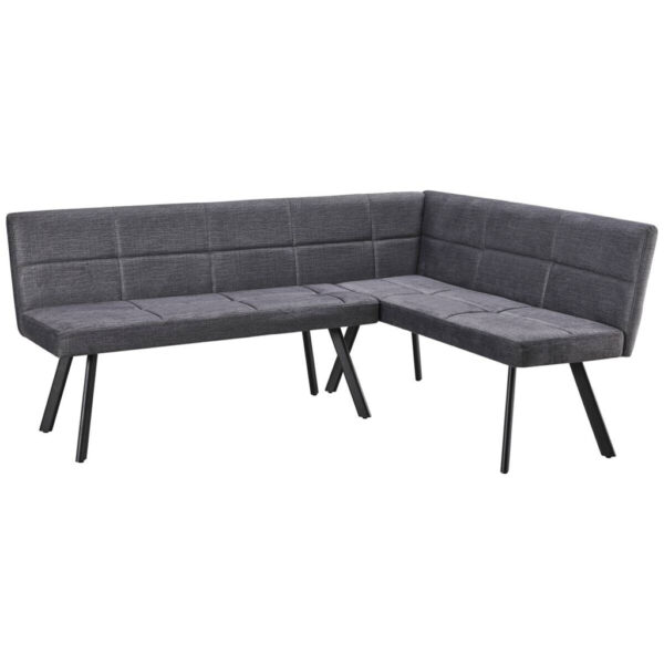 POCO Eckbank Milos grau B/H/T: ca. 195x152x85 cm