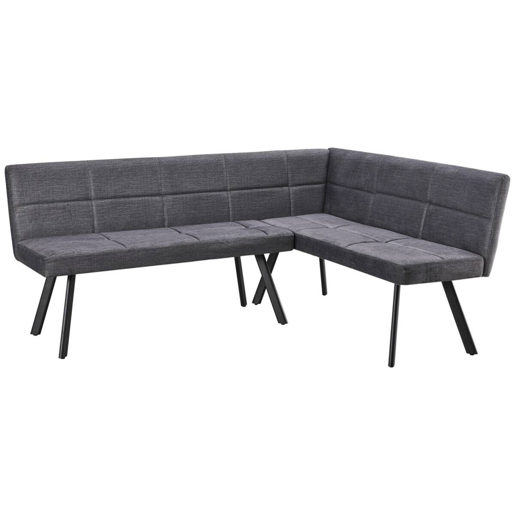 POCO Eckbank Milos grau B/H/T: ca. 195x152x85 cm