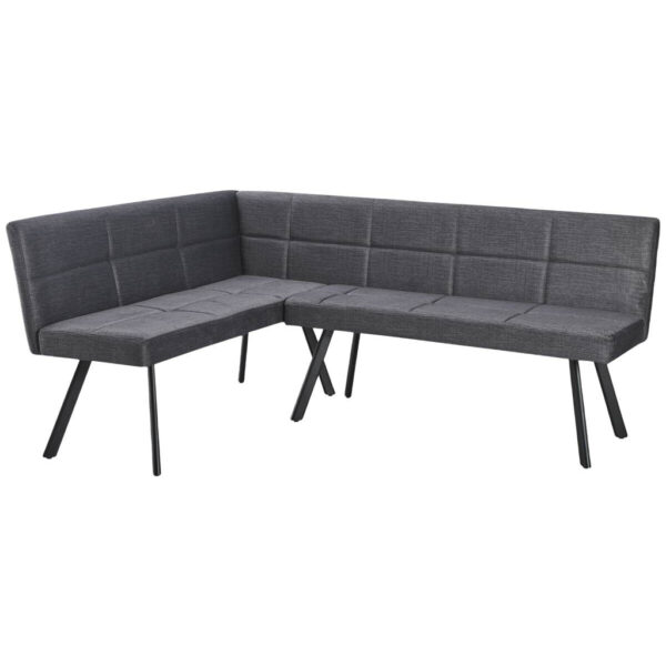 POCO Eckbank Milos grau B/H/L: ca. 152x85x195 cm POCO Eckbank Milos grau B/H/L: ca. 152x85x195 cm