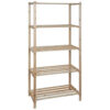 POCO Holzregal natur B/H/L: ca. 40x170x75 cm