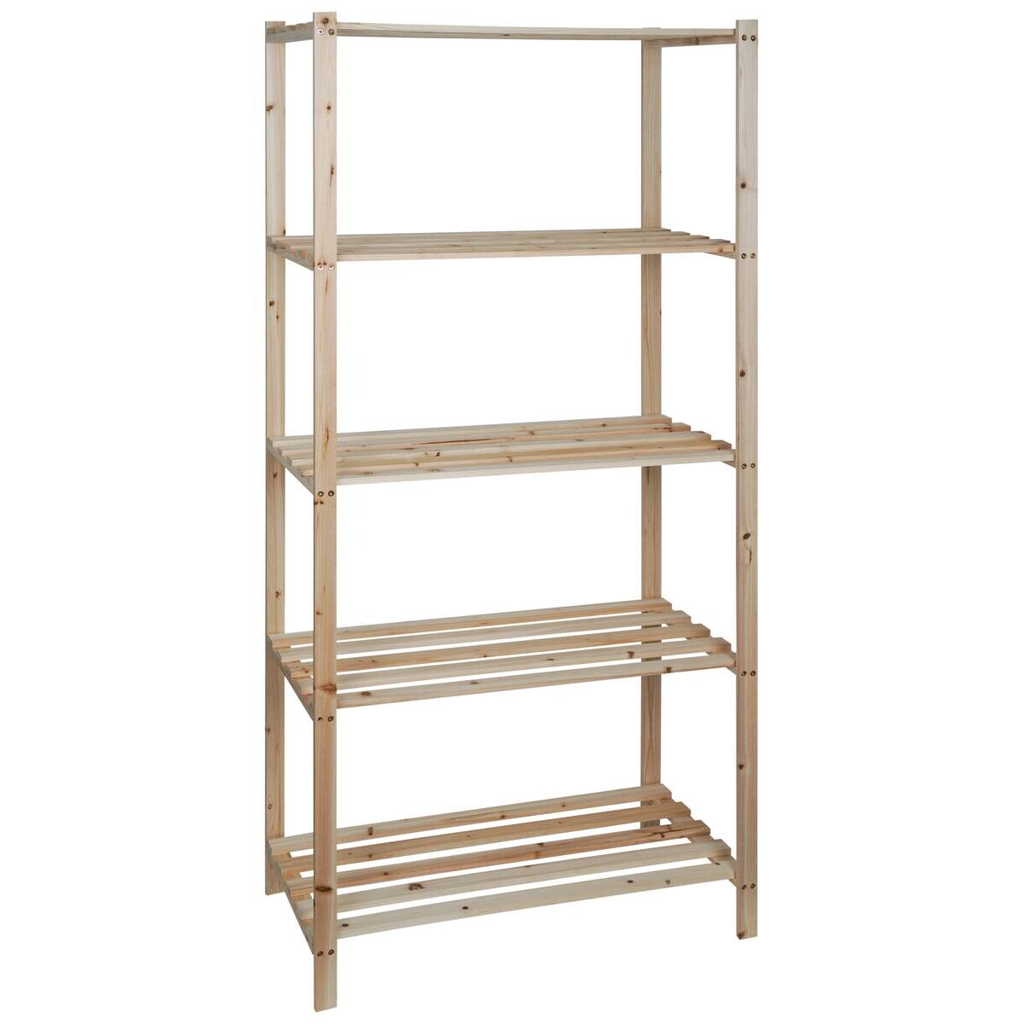 POCO Holzregal natur B/H/L: ca. 40x170x75 cm