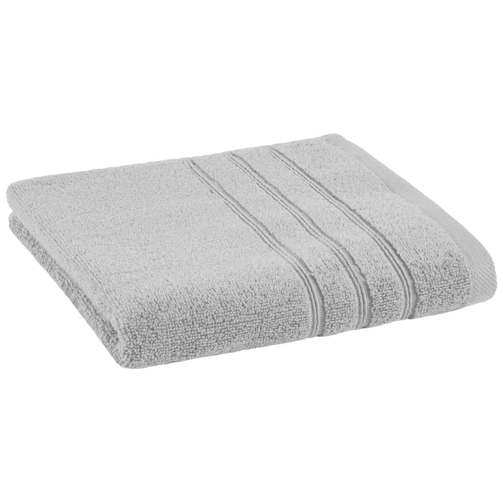 POCOline Handtuch Pisa silber Baumwolle B/L: ca. 50x100 cm