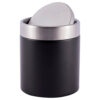 POCOline Kosmetikeimer schwarz Edelstahl ca. 1,58 l POCOline Kosmetikeimer schwarz Edelstahl ca. 1,58 l