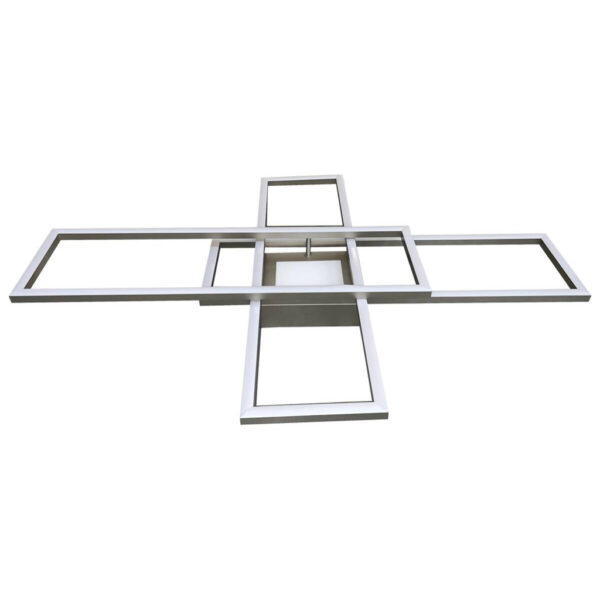 POCOline LED-Deckenleuchte Yara silber Metall Kunststoff B/H/L: ca. 69,4x11,5x99,2 cm POCOline LED-Deckenleuchte Yara silber Metall Kunststoff B/H/L: ca. 69,4x11,5x99,2 cm