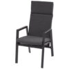 POCOline Stapelstuhl anthrazit Alu B/H/L: ca. 70x112x56 cm
