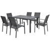 POCOline Gartensitzgruppe grau Stahl POCOline Gartensitzgruppe grau Stahl