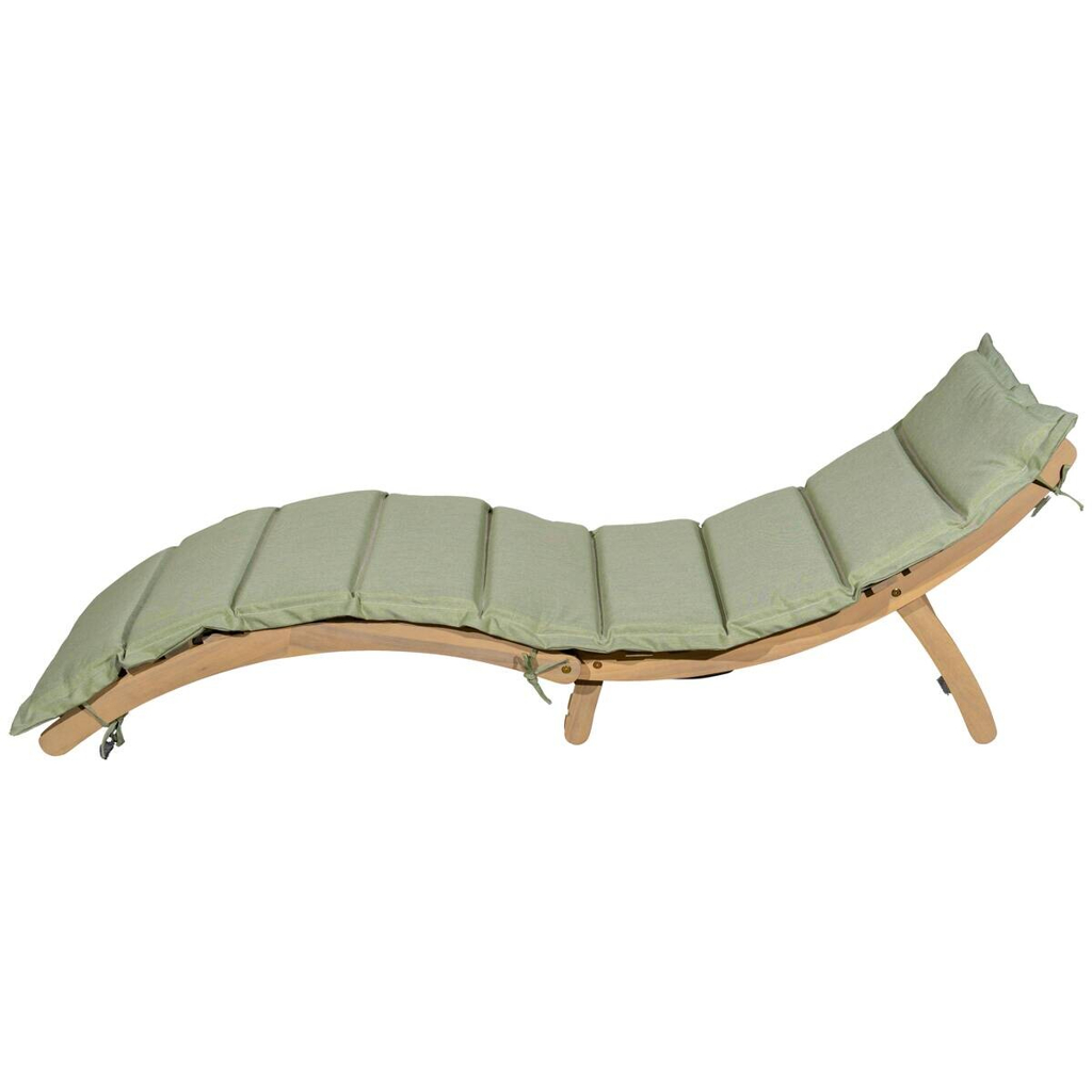 POCOline Sonnenliege natur Akazie B/H/L: ca. 54x55x168 cm
