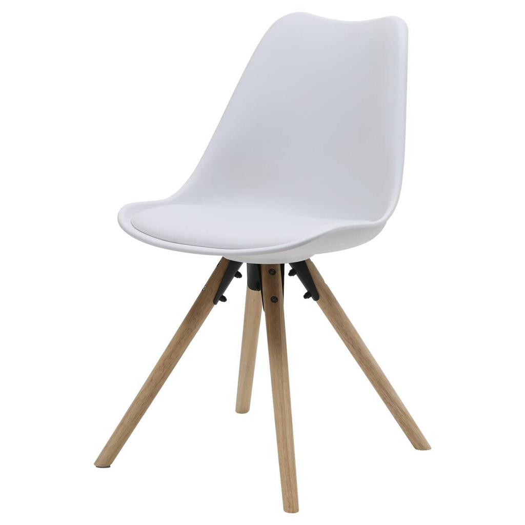 POCO Stuhl Bela weiß Kunststoff B/H/T: ca. 48x83,5x57 cm