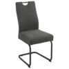 Poco Line Schwingstuhl Finni anthrazit Microfaser B/H/T: ca. 59,5x98x44 cm