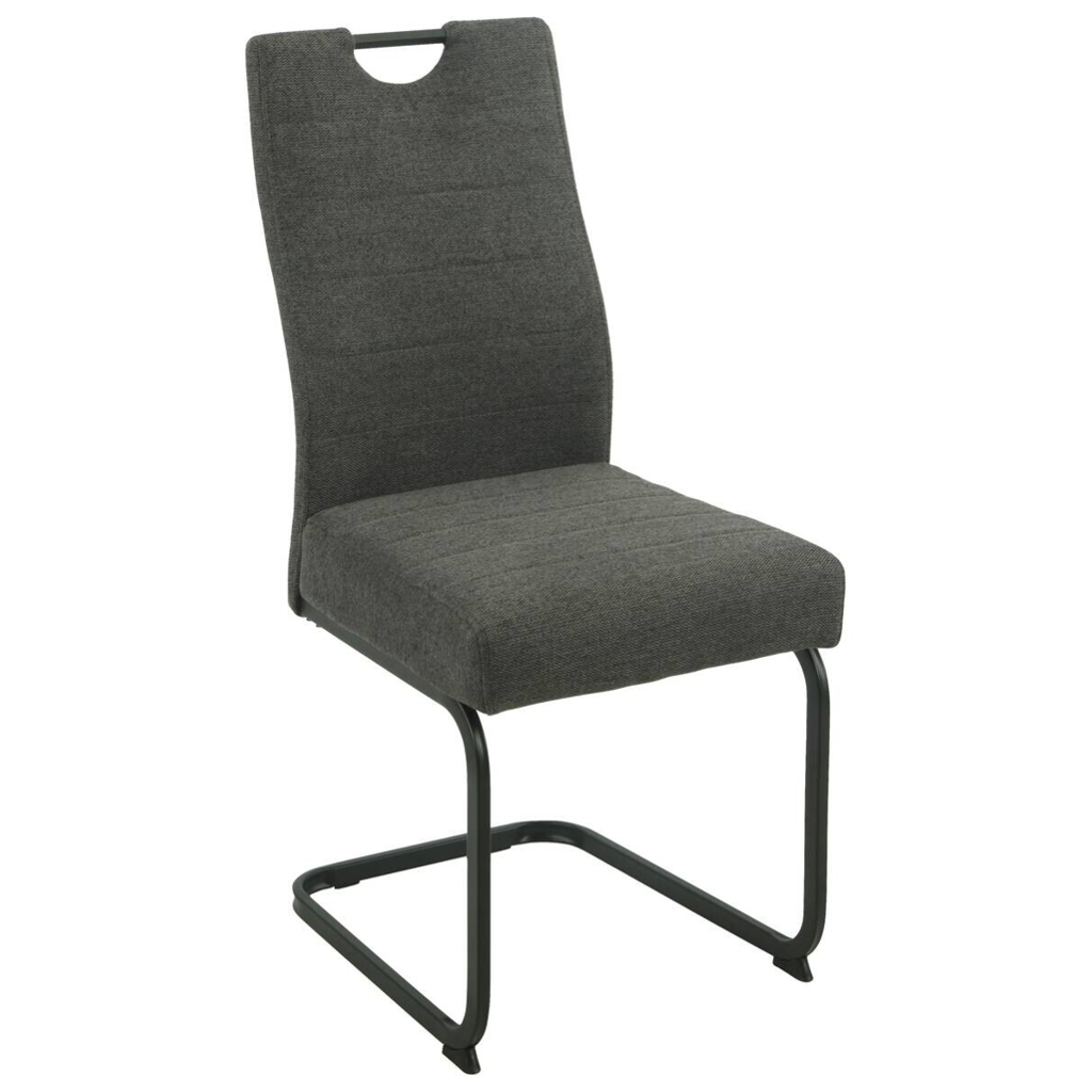Poco Line Schwingstuhl Finni anthrazit Microfaser B/H/T: ca. 59,5x98x44 cm
