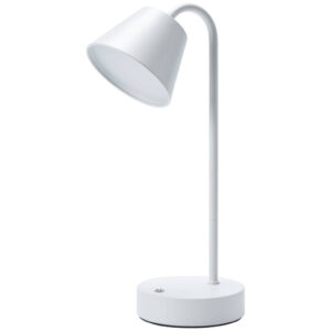 POCOline LED-Tischleuchte Darla weiß Metall B/H/L: ca. 11x31x11 cm