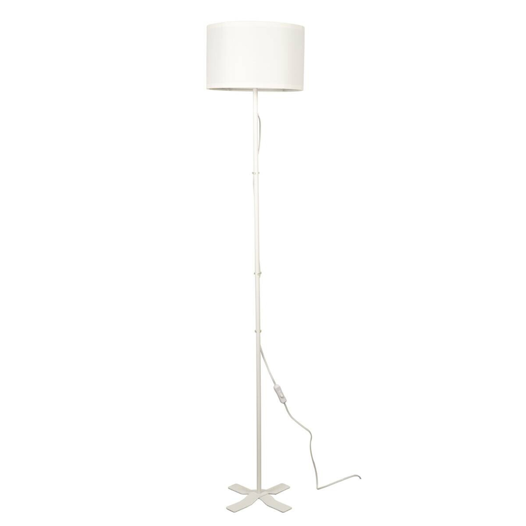 POCOline Stehlampe Zero
weiß Metall Kunststoff H/D: ca. 143×28 cm E27 1 Brennstellen