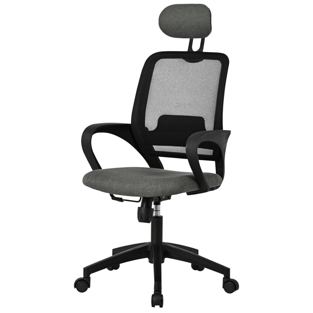 POCO Chefsessel Ela schwarz Stoff